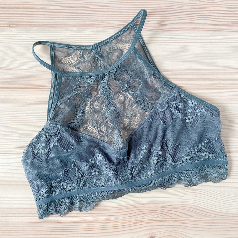 Wishlist Lacey Bralette Midnight Grey